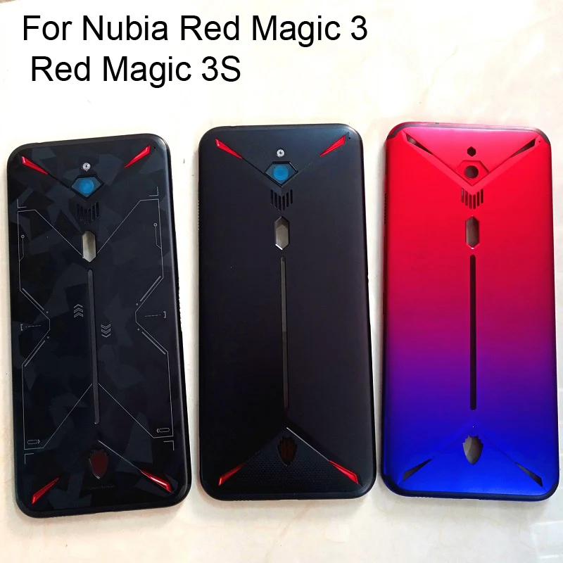Задняя крышка батарейного отсека для ZTE nubia Red Magic3 3 sMagic NX629J|Корпусы и рамки
