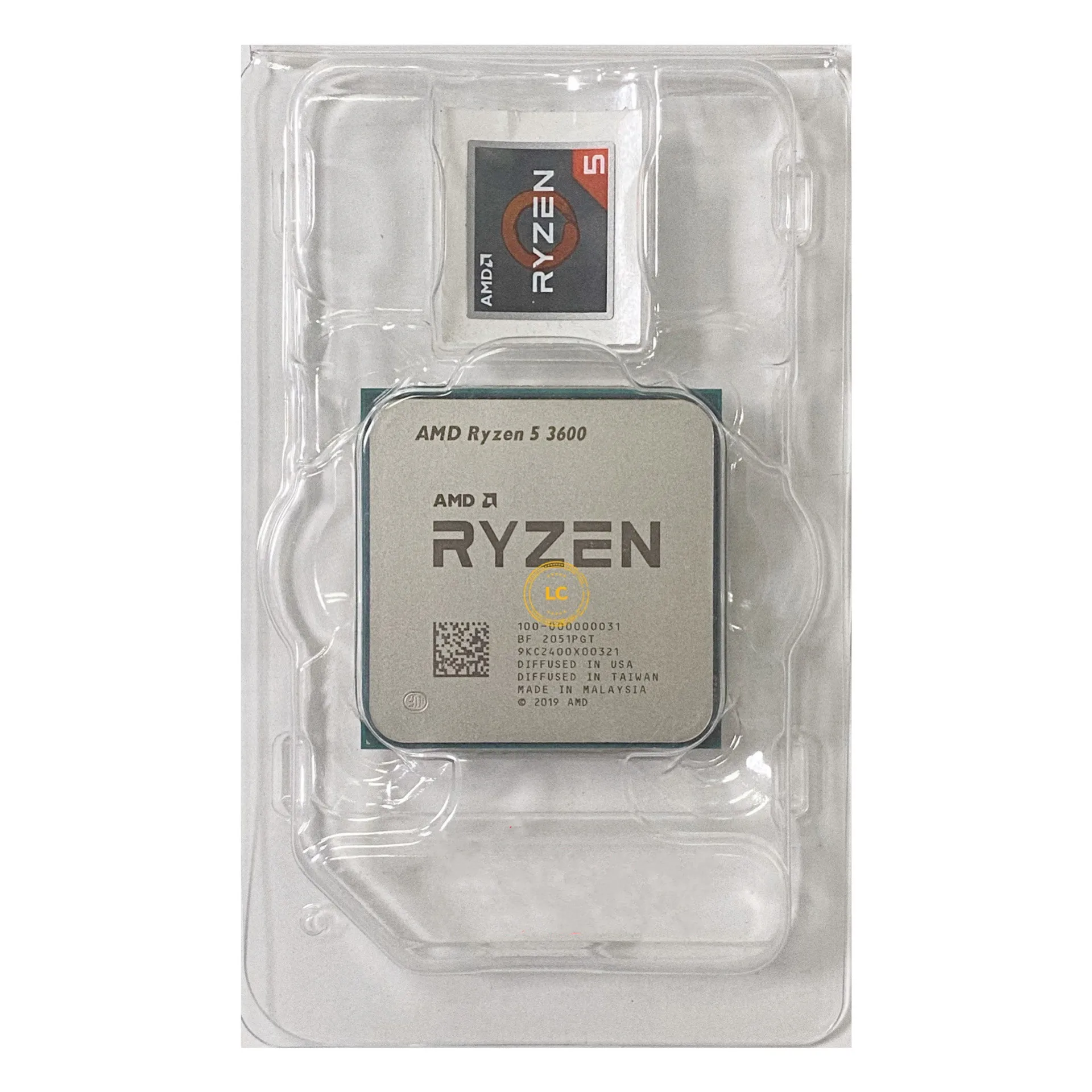 AMD Ryzen 5 3600 R5 3 6 ГГц шестиядерный двенадцать нить Процессор процессор 7NM 65 Вт L3 = 32 м
