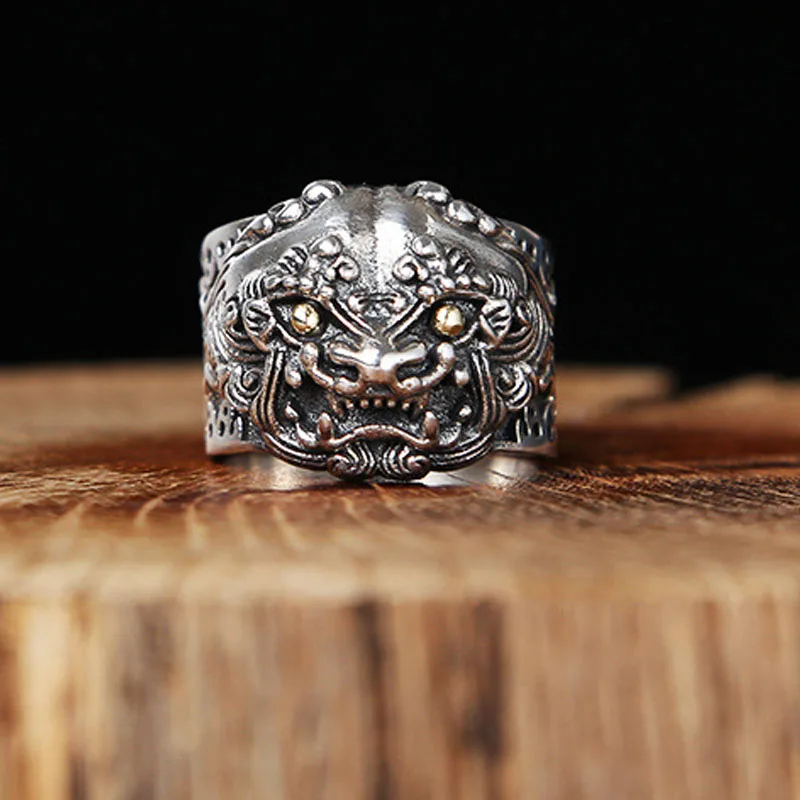 

Soft interpersonal special training with pure silver ring