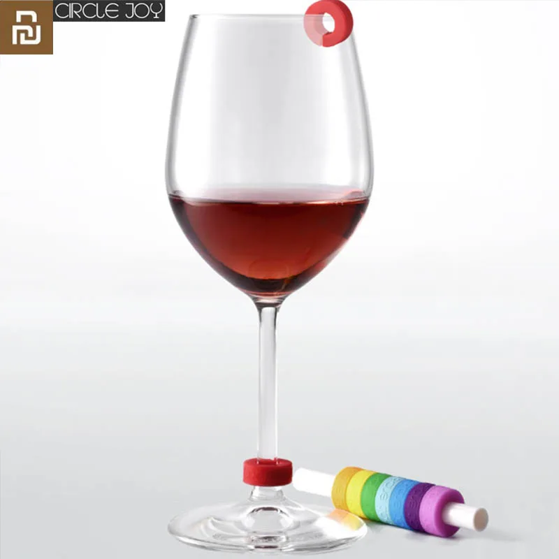 Оригинальное кольцо Youpin Circle Joy Wine Glass для идентификации 8 ⑤ кор. красное вино