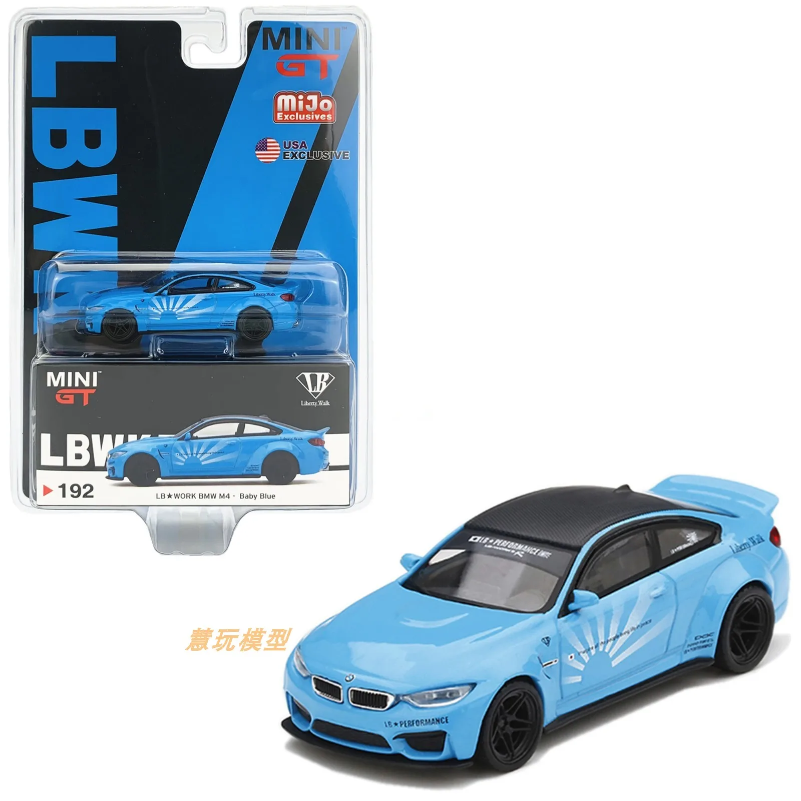

MINIGT 1:64 LB WORKS BMW M4 Collection Metal Die-cast Simulation Model Cars Toys