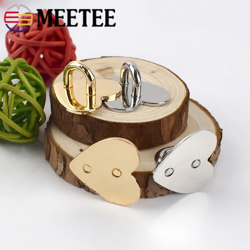 

5/10pcs Meetee Metal O D Dee Ring Side Clip Buckle Bag Hardware Hook Accessories DIY Garment Handbag Hanging Hooks Pendant BF810