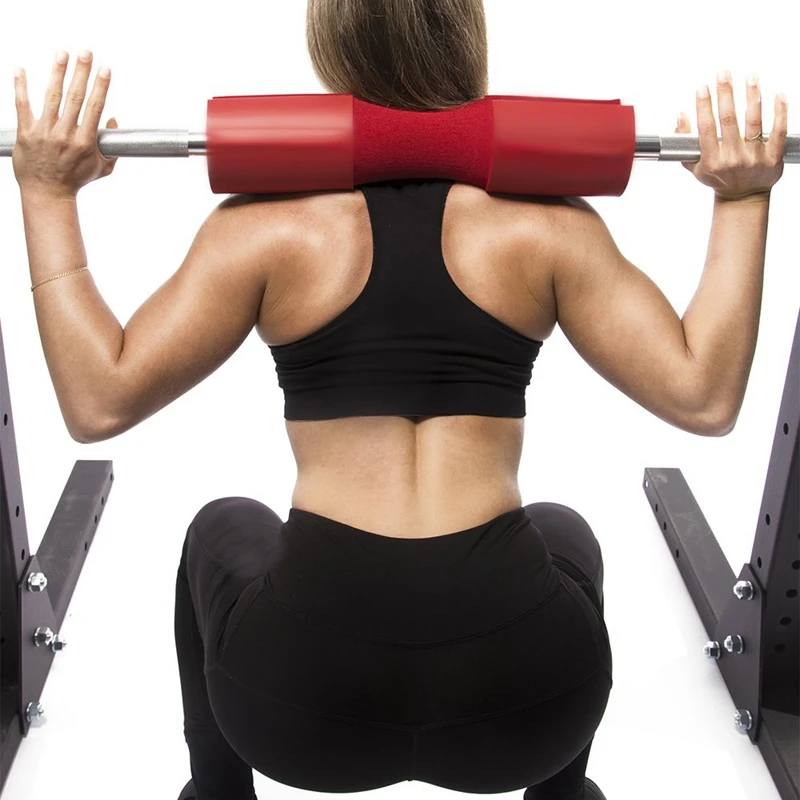 Новинка подушка для штанги фитнеса шеи поролоновая приседаний плеч тренажерного