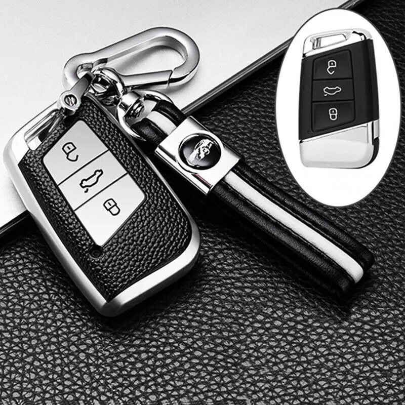 ТПУ чехол для автомобильных ключей VW Volkswagen Magotan 2018 2017 Passat B8 Skoda Superb A7 кожаный с