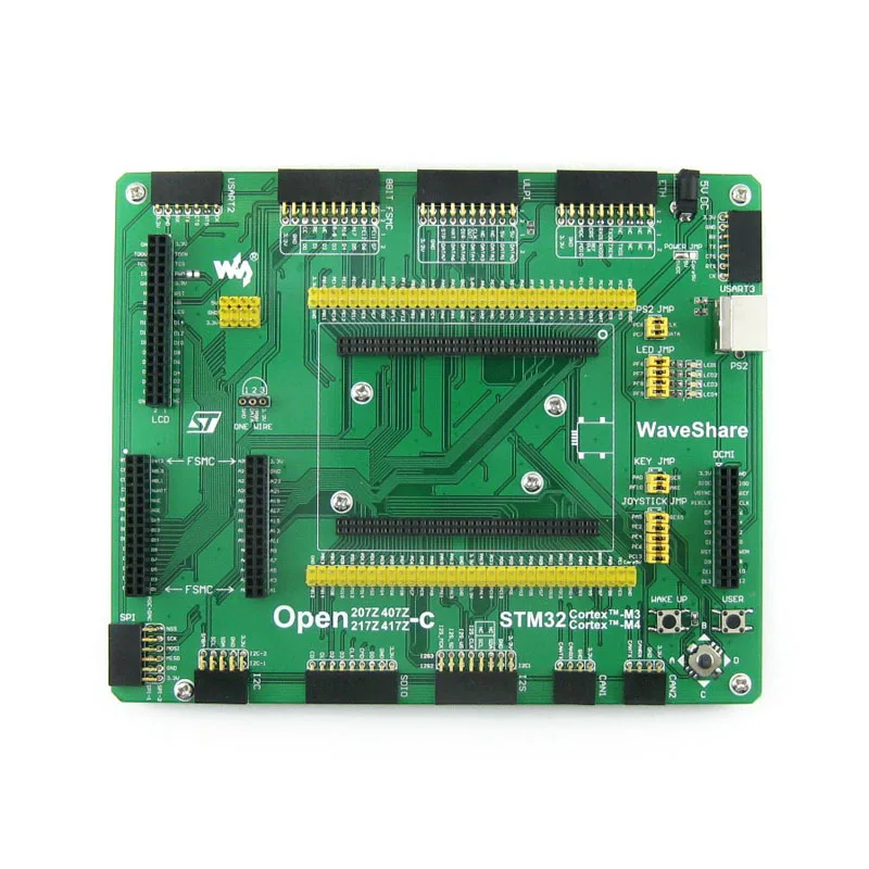 Open407Z Waveshare STM32F407ZET6 STM32F407 макетная плата основная + модуль PL2303 |