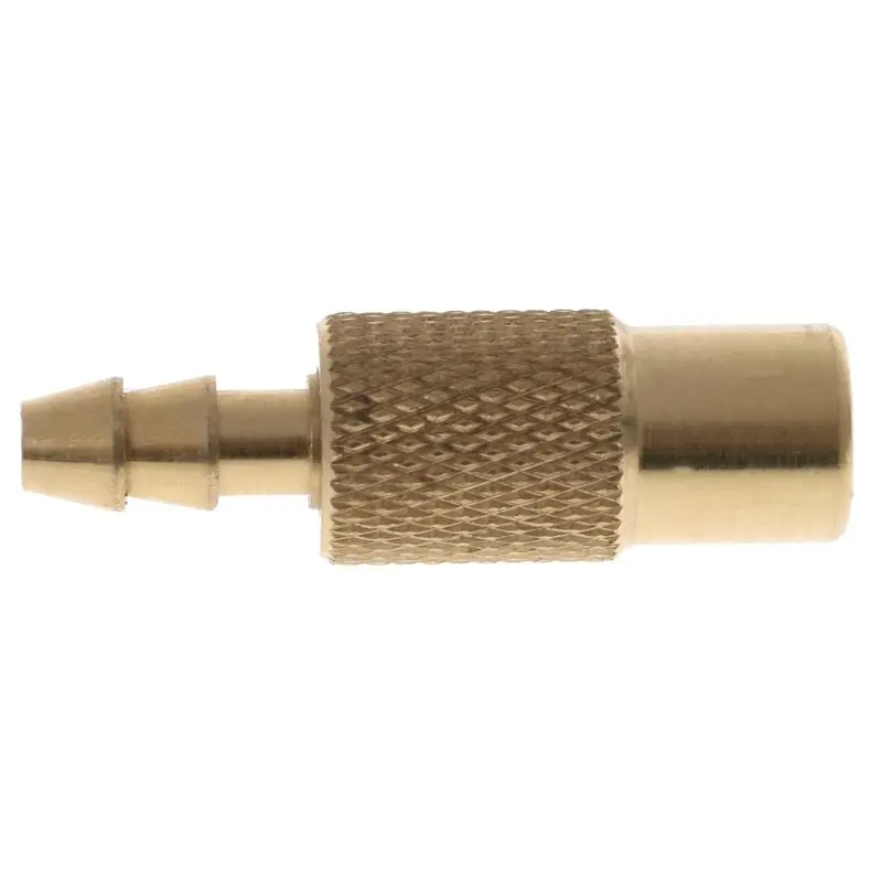 

1PC Car Auto Brass 6mm Tyre Wheel Tire Air Chuck Inflator Pump Valve Clip Clamp Connector Adapter