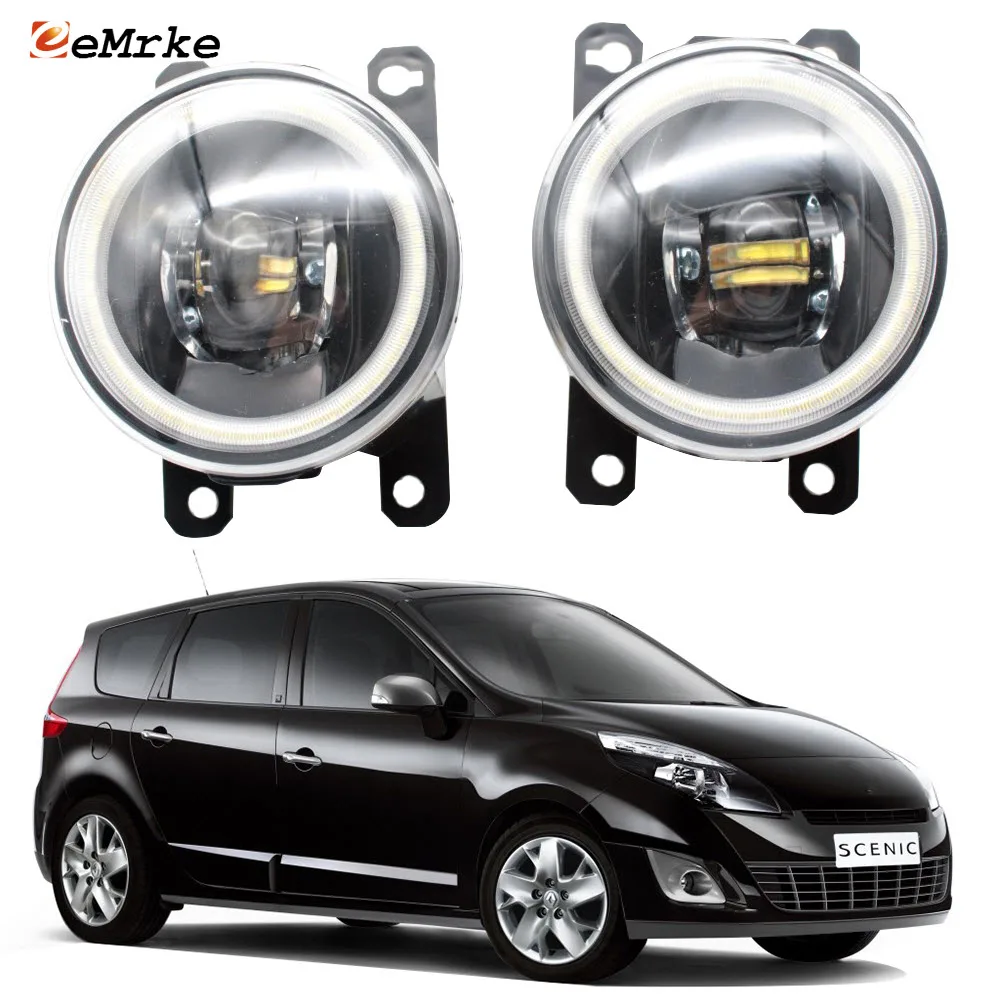 Противотумансветильник фары для Renault Scenic / Grand 3 III JZ 2009 2016 дневные ходовые огни