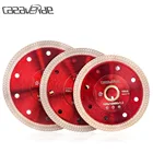 Пила CASAVERDE 105115125 мм, сверхтонкое полотно для фарфоровой плитки с оправкой, 78 дюйма, подходит для ручной шлифовальной машины