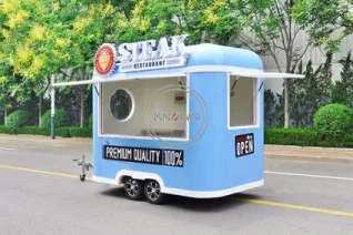 Электрический грузовик для пищевых продуктов фаст фуд мобильный прицеп Кухня