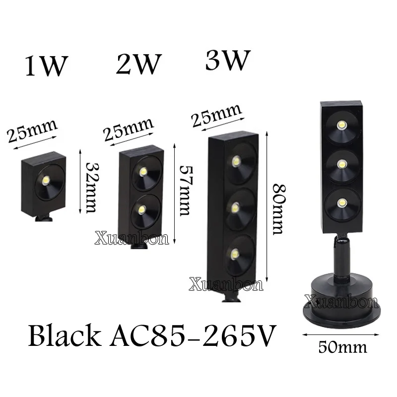 

Регулируемые светодиодные светильники XUANBONLIGHTING 1Вт 2Вт 3Вт