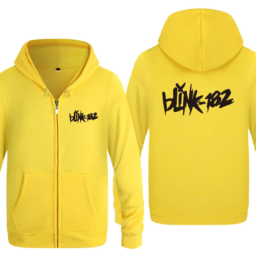 

BLINK 182 худи в стиле панк-рок мужская флисовая куртка с длинным рукавом на молнии с капюшоном кардиганы зимняя мужская толстовка в стиле хип-х...