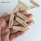 100 деревянные палочки для мороженого и пудинга, маленькие палочки для леденцов, палочки для десертов и тортов, палочки для леденцов, баров, свадеб, пудинга, меда