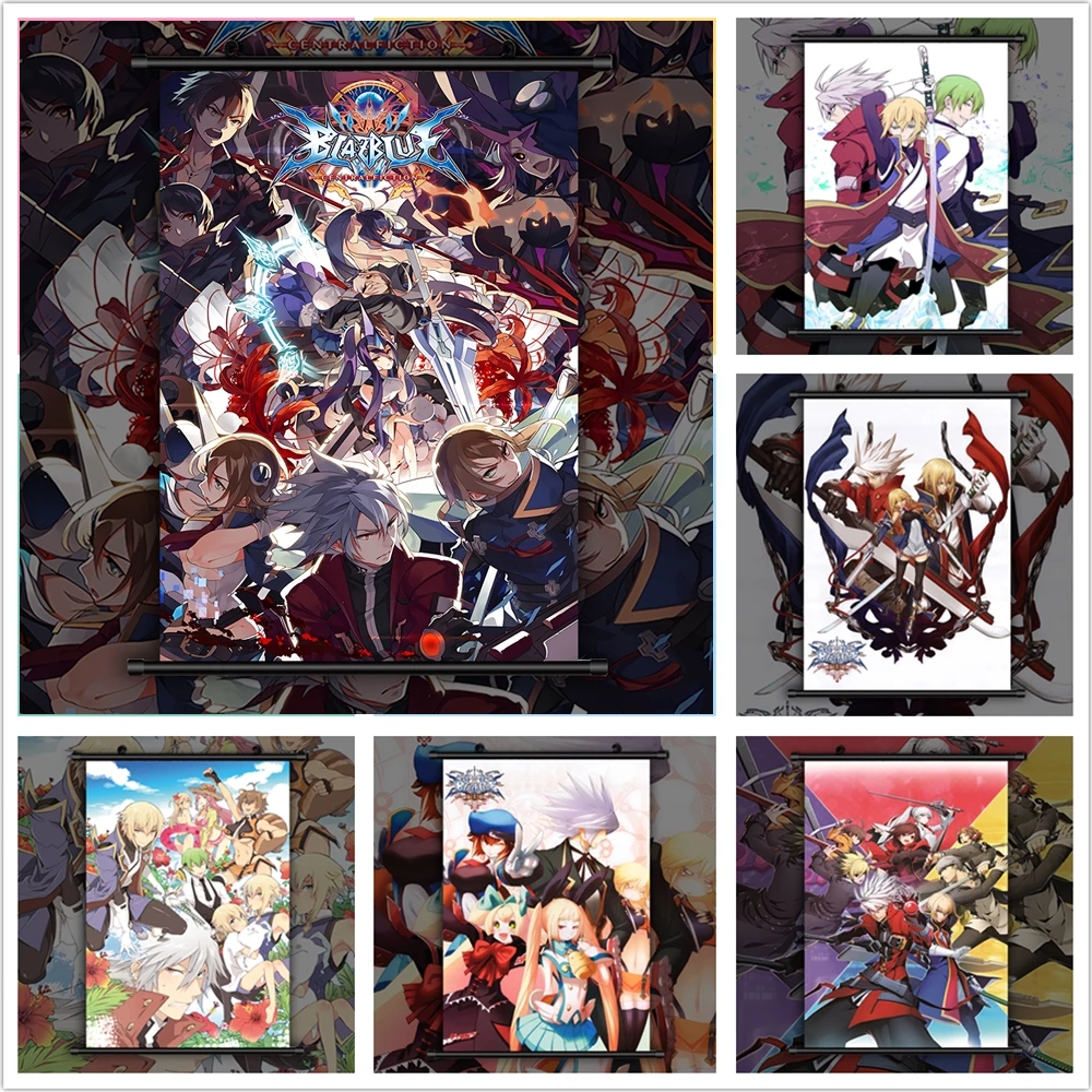 

BlazBlue Anime Manga HD Print Wall Poster Scroll