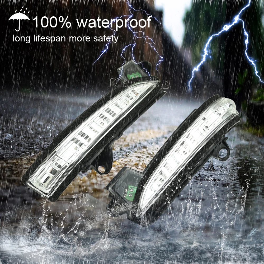 Поворот стороны Зеркало заднего вида сигнала мигалка светильник лампы для Ford Mondeo