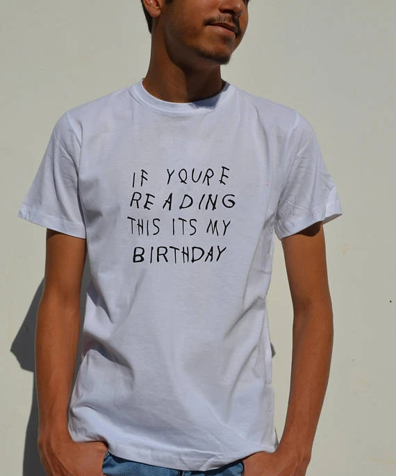 

If You're Reading Tee For Birthday Boy Birthday Girl, 2017, футболка для дня рождения, Футболка для девочки, K731