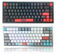mechanical keyboard gateron red yellow switchboard accessories for sk84 84 games hot swappable keys game keyboard for