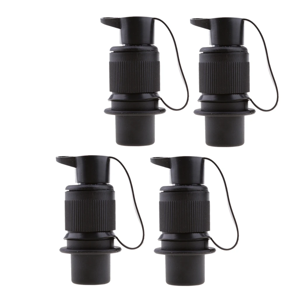 4 X караван Грузовик Лодка буксир Электрический провод разъем 3 розетки черный |