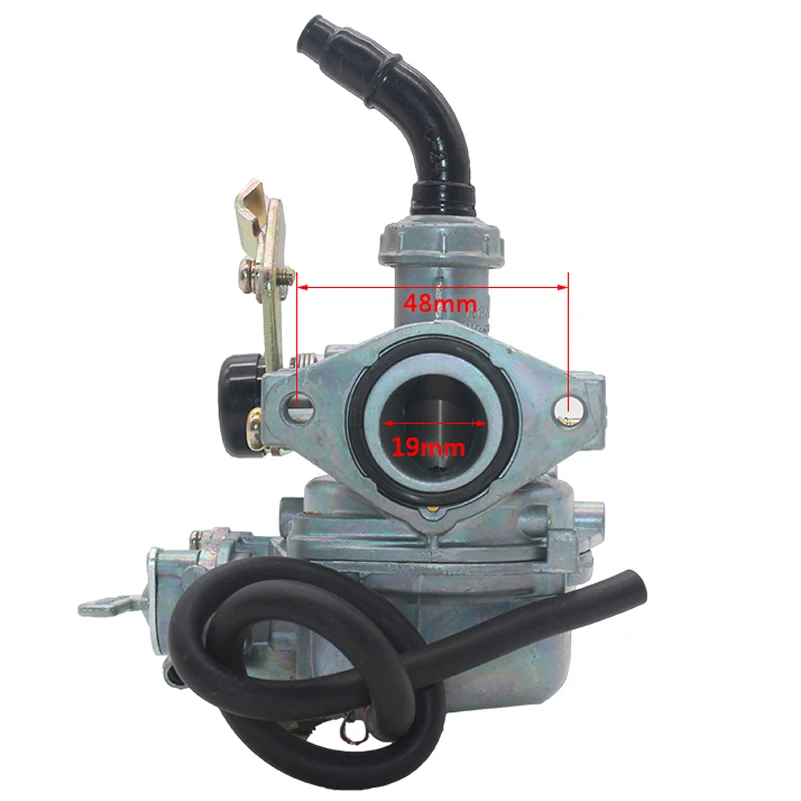 Hand Choke PZ19 19mm Carb Carburetor For 70cc 90cc 110cc Motorcycle Pit Dirt Bike Quad Enduro Off road Go Kart ATV | Автомобили и