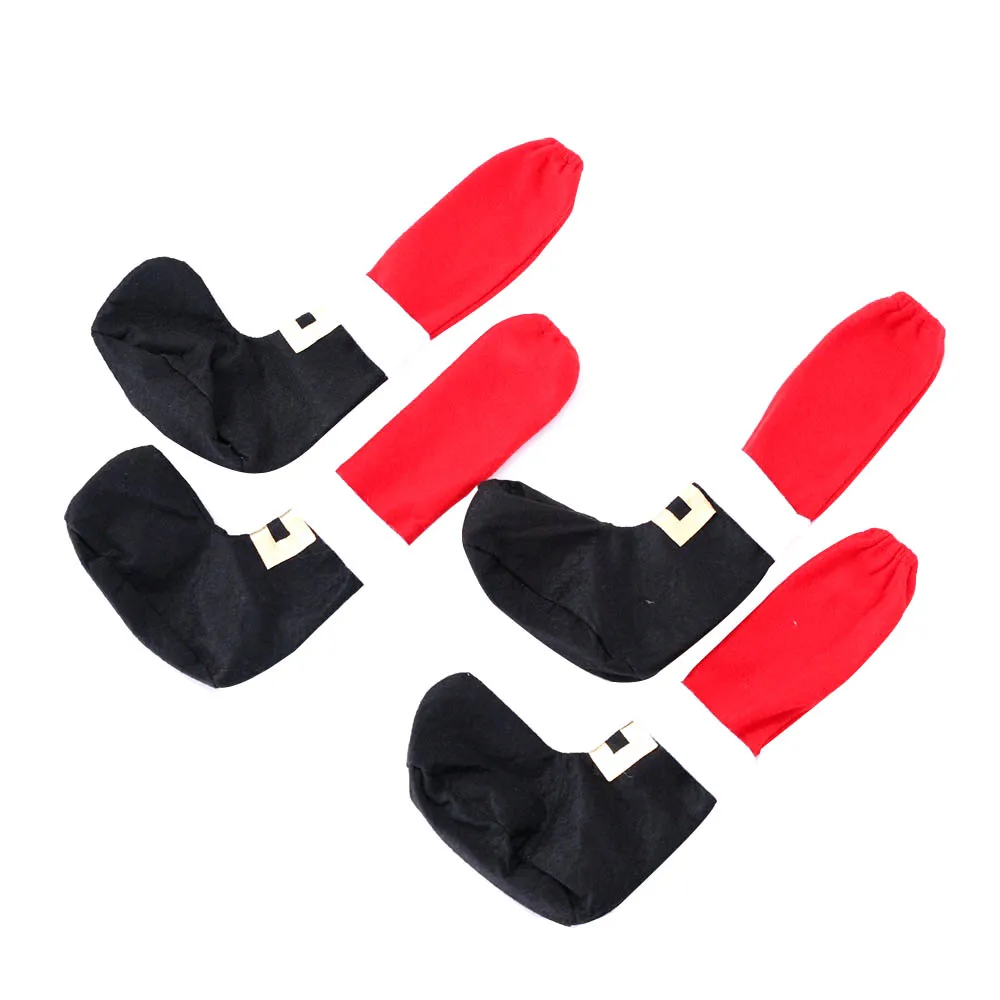 4 шт./компл. стул для ног покрытия забавное рождественское настольное украшение