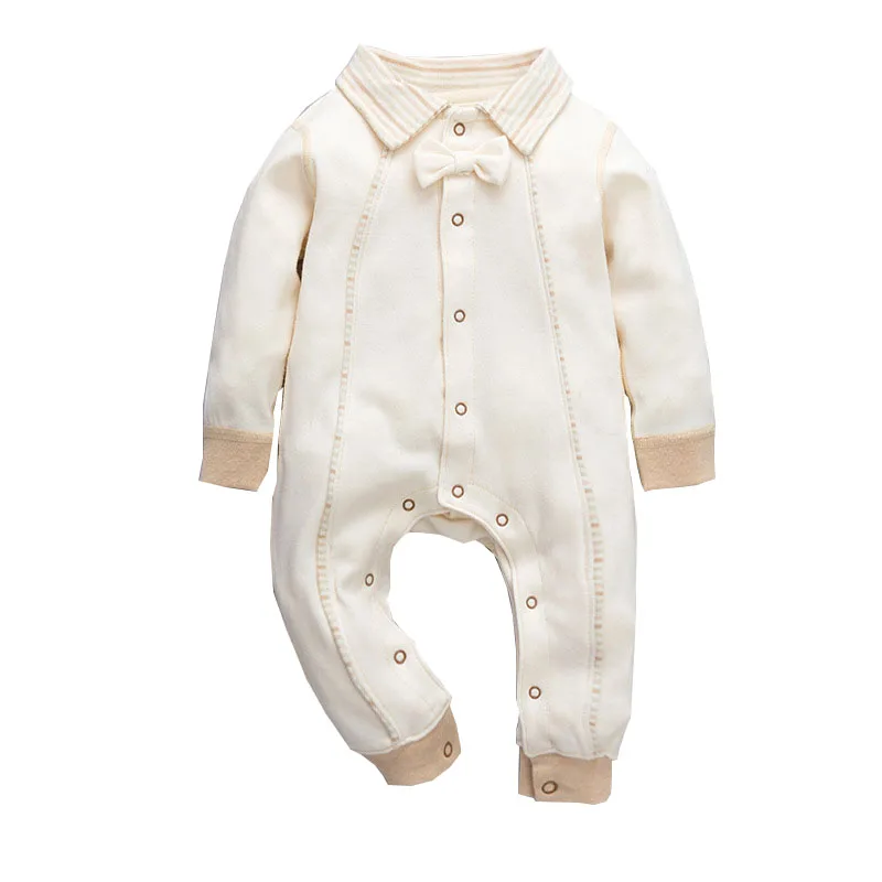 

Newborn Baby Rompers Organic Cotton Fall Baby Clothes Baby Girl Overalls Fullsleeve Solid Unisex Baby Clothing New Born Jumpsuit