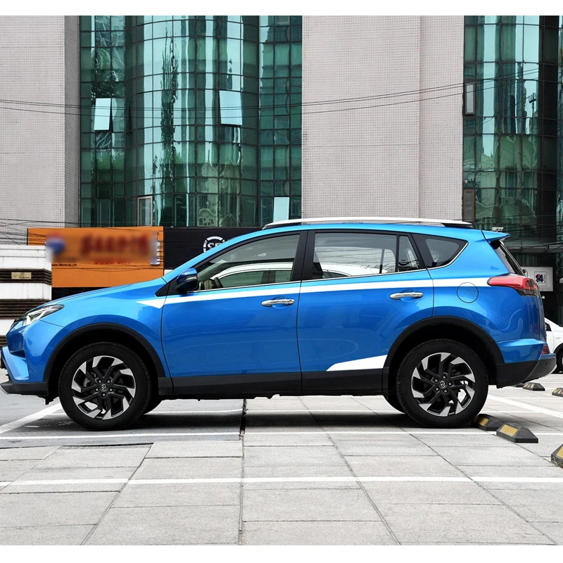 Автомобильная наклейка на талию полоса боковую дверь гоночная 4x4 аксессуары