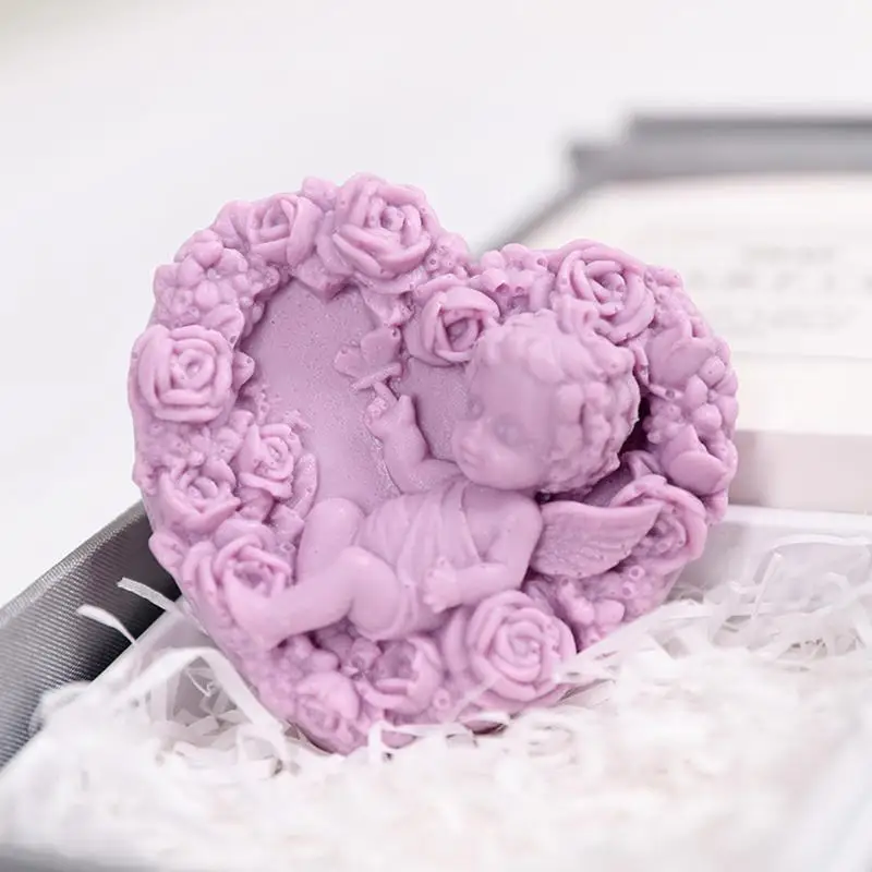 

Valentines Day Scented Soap Rose Artificial Fragrant Petals Flower Gift Box