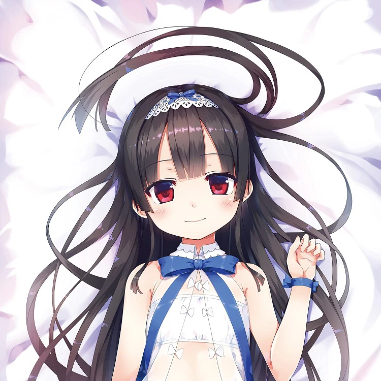 Anime Maitetsu Hayase Fukami Girl Dakimakura Hugging Body Pillow Case Long Otaku Cushion Cover Cosplay High Quality Decoration |
