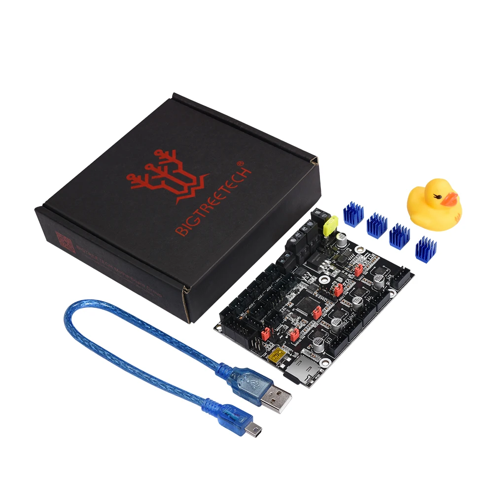 32 битная плата управления BIGTREETECH BTT SKR MINI E3 V2 встроенная TMC2209 UART для 3D принтера Ender 3