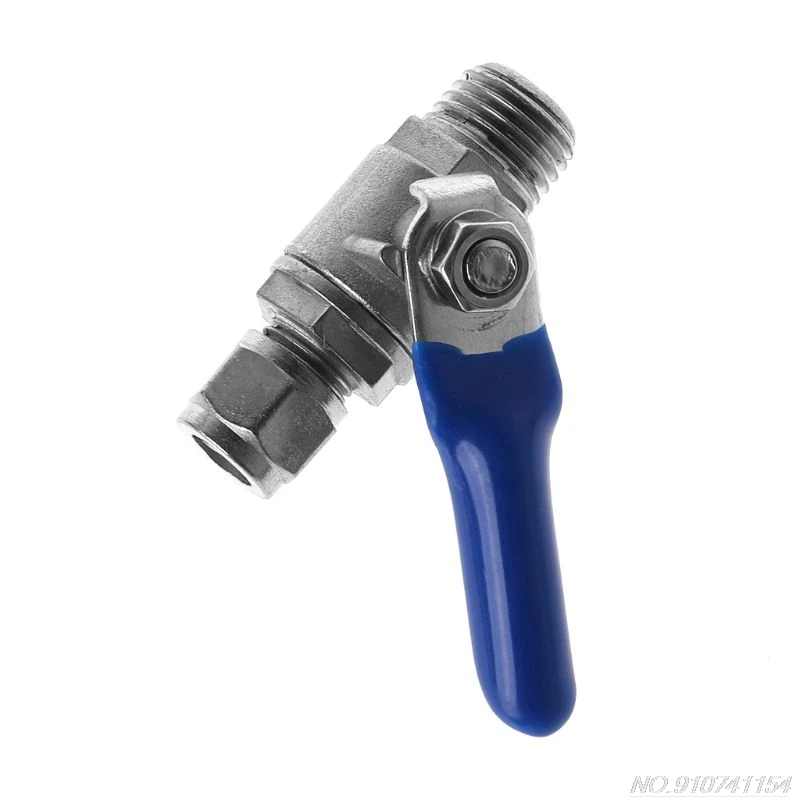 

Water Purifier Reverse Osmosis Tee Inlet Ball Valve Set 1/2" BSP To 1/4" Tube D17 20 Dropshipping