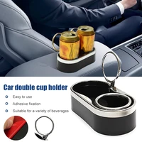 new universal multifunctional universal car cup holder car auto truck adhesive mount cup drink holder organzier storage box