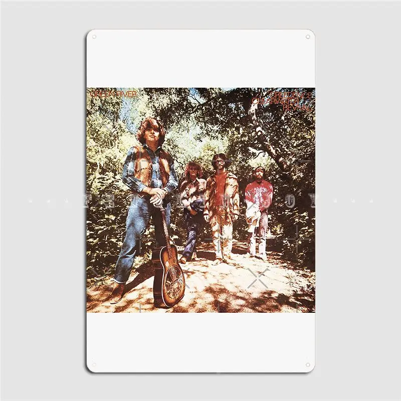 

Ccr Green River Poster Metal Plaque Club Bar Mural Painting Cinema Garage Classic Tin Sign Poster