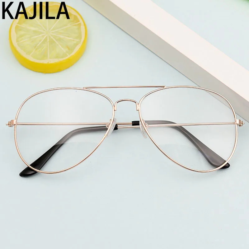 Round Clear Glasses Woman New 2020 Trending Brand Designer Eyeglasses Transparent Oval Frame Women lunette de vue femme | Аксессуары для
