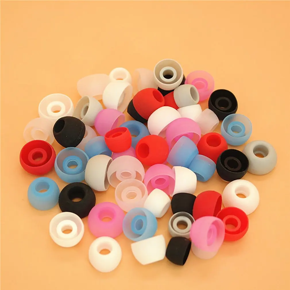 

4.5mm In-ear Bowl Type Silicone Earphones Ear Caps Soft Headphone Cover Silicone Earplugs Headset Cover
