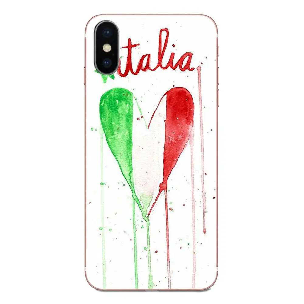 Национальный флаг Италии баннер с картой орлом для Samsung Galaxy Note 5 8 9 S3 S4 S5 S6 S7 S8 S9 S10 5G