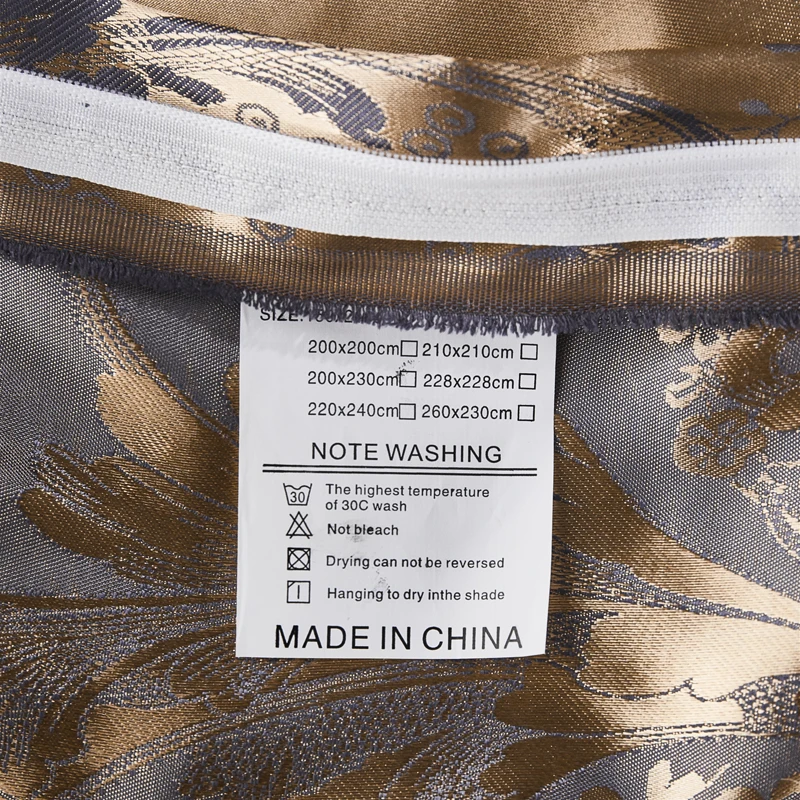 Европейский стиль Комплект постельного белья пододеяльник Роскошное Одеяло с