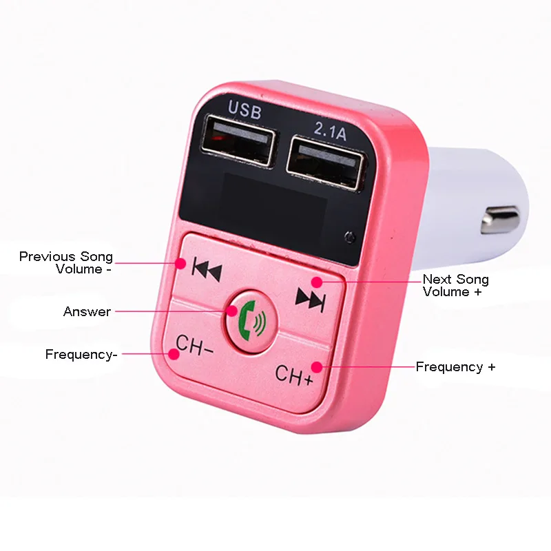 FM передатчик Bluetooth автомобильный комплект свободные руки модулятор