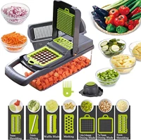 vegetable slicer%ef%bc%8c12 in 1 the third generation food shredding slicing machine for cutting vegetables cheese fruits celery