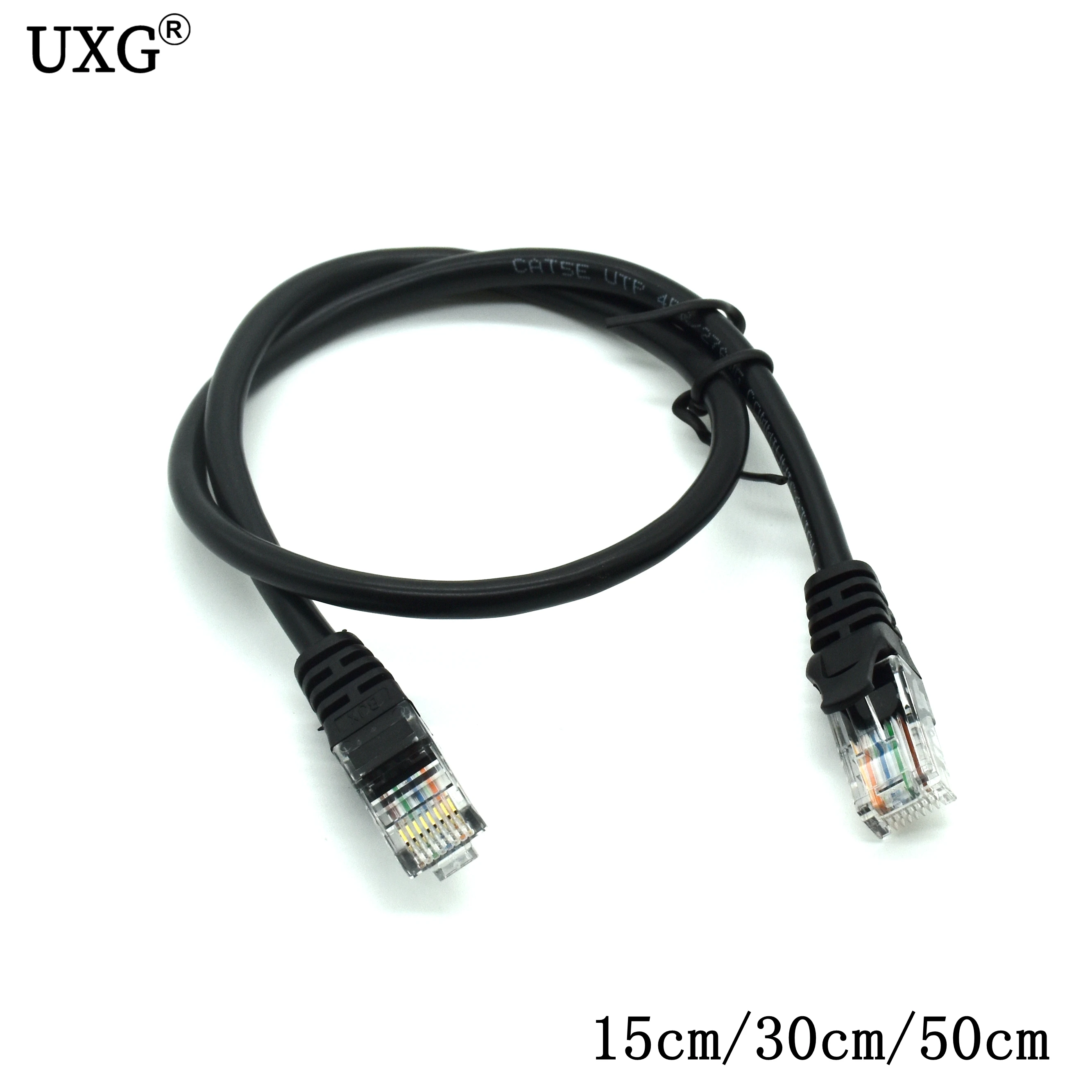 10 см CAT5/CAT6 CAT5e CAT6e UTP сетевой кабель Ethernet штырь-штырь RJ45 соединительный LAN короткий кабель 0,1 м
