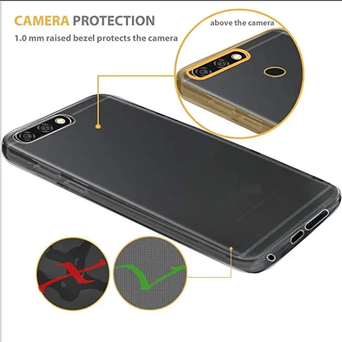 Чехол из ТПУ с полным покрытием 360 градусов для Huawei P30 P20 Pro P10 P9 P8 Lite 2017 Mate 10 20 P Smart 2019