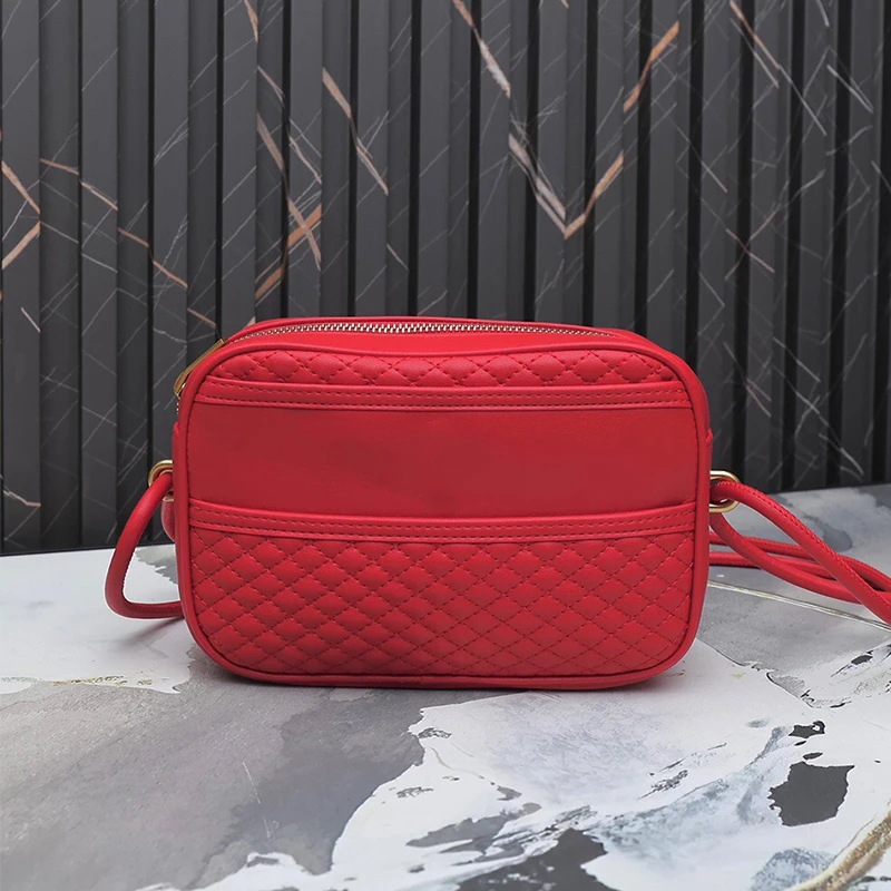 

2021 new ladies luxury design camera bag messenger small square bag underarm shoulder bag mail bag dinner bag