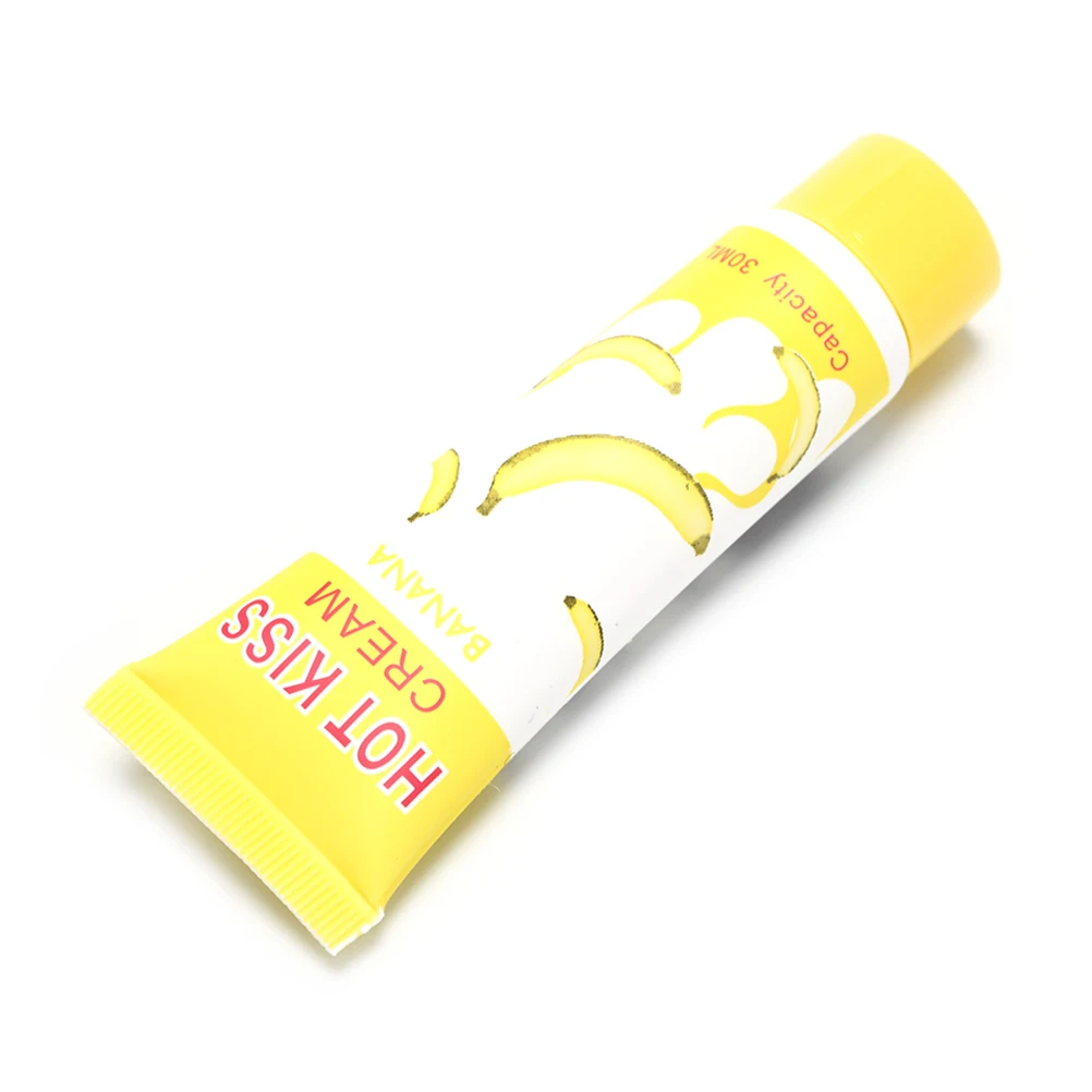 30 мл смазка с ароматом банана для секса съедобная Оральный Вагинальный Анальный