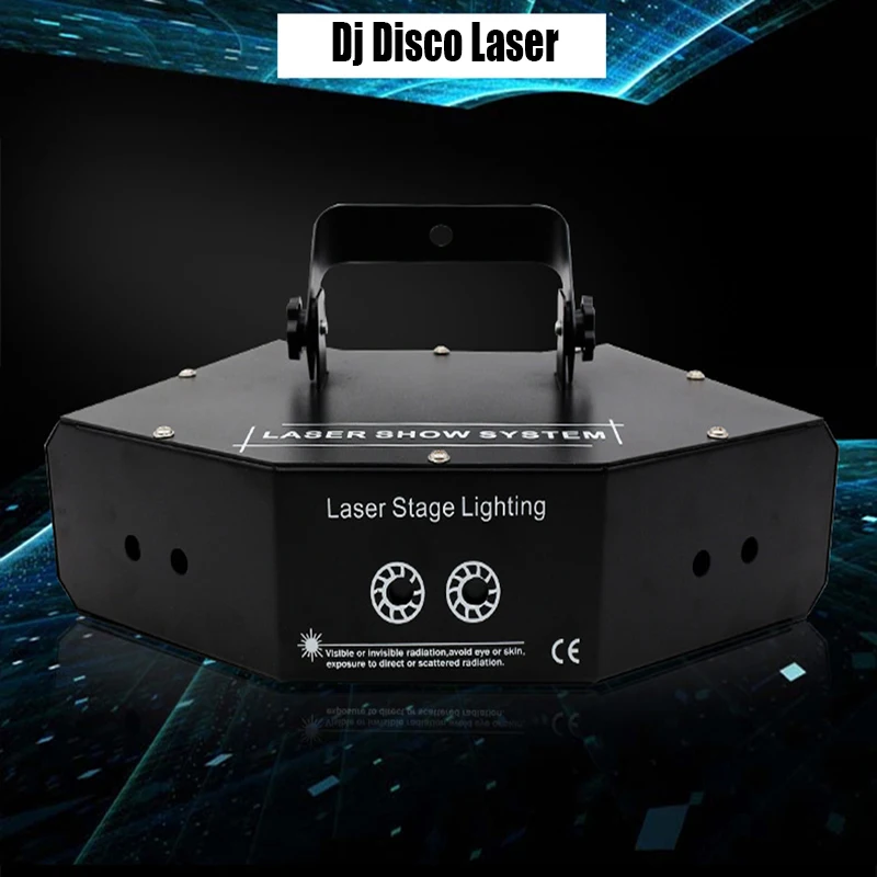 Лазерный луч диско светильник RGB лазерное шоу время лазерный проектор Dj DMX