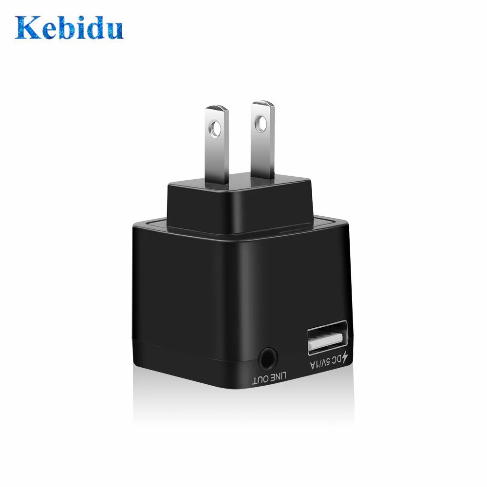 KEBIDU 220 В AC адаптер беспроводной Bluetooth приемник V3.0 3 5 мм AUX аудио стерео музыкальный