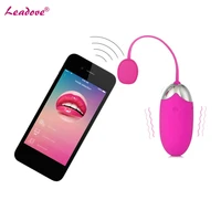 10 speeds smart phone silicone pub vibrator app bluetooth wireless remote control g spot massage adult game sex toys for women