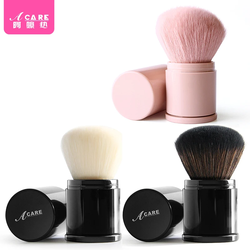 1 шт Кисть для румян переносная макияжа выдвижной тонального крема Косметические