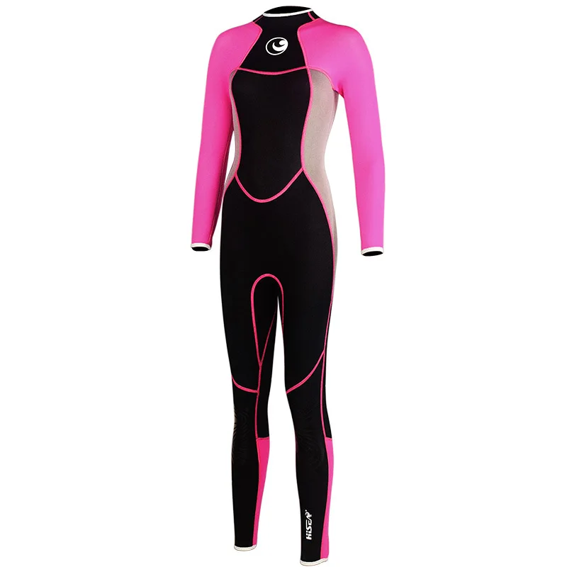 3 мм неопреновый гидрокостюм для всего тела Женский костюм серфинга и дайвинга