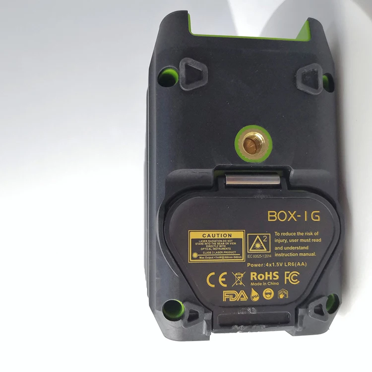 

Projected Measuring Marks Self-Leveling Green Cross Line Laser
