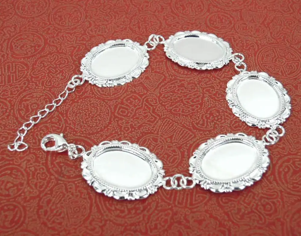 Рисунок 3 - пустые браслеты, Овальные, 13x18