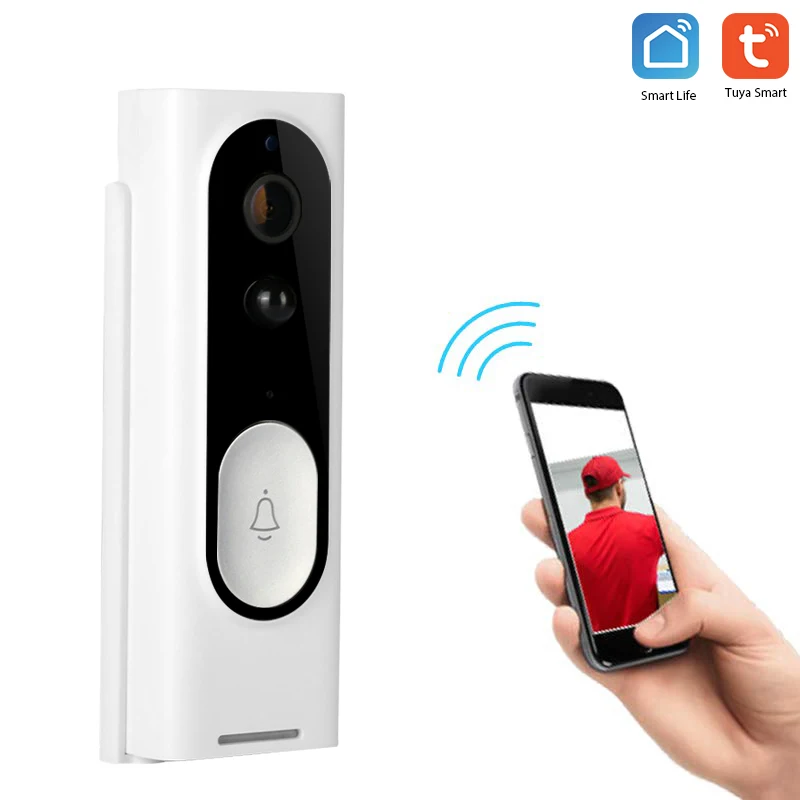 Беспроводной умный дверной звонок с Wi Fi и камерой ночного видения 1080P|Модули для