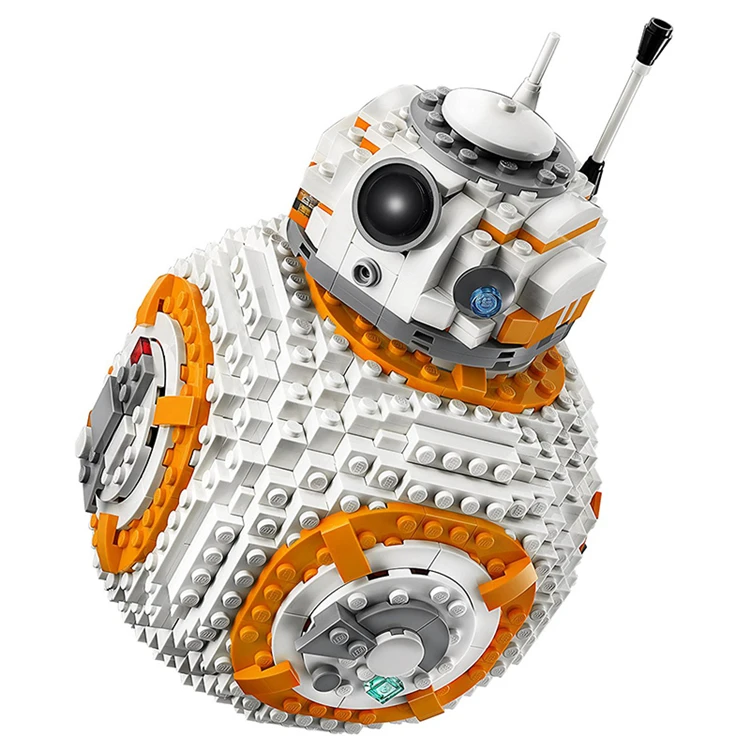 

2020 New 1238Pcs BB8 Star Robot Set Wars Series 75187 Building Blocks Toys Compatible Lepinblock StarWars